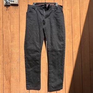 Stone Falcon Jeans Mens 32/30 Black Straight Leg Jeans